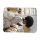 Classy Praying Mother 3" x 4" Fotomagneet Magneet (Horizontaal)