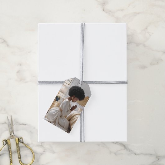 Classy Praying Mother Gift Labels - Set van 10 Cadeaulabel (Met Touw)