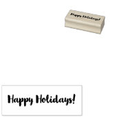 Classy Prettige feestdagen. Rubberstempel (Gestempeld)