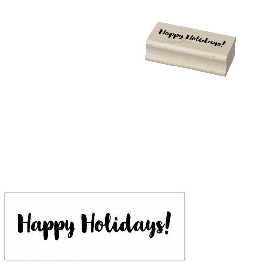 Classy Prettige feestdagen. Rubberstempel (Gestempeld)