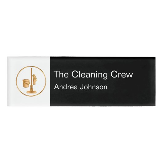 Classy Professional Cleaning Service Naambadge (Voorkant)