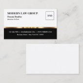 Classy Professional Glossy Attorney Visitekaartje (Voorkant / Achterkant)
