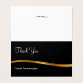 Classy Professional Mini - Hartelijk dank voor uw Visitekaartje (Buitenkant ongevouwen)