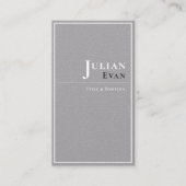 Classy Professioneel Monotone Visitekaartje (Voorkant)