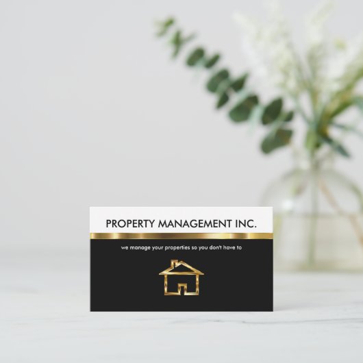 Classy Property Management-Visitekaartjes Visitekaartje (Staand voorkant)