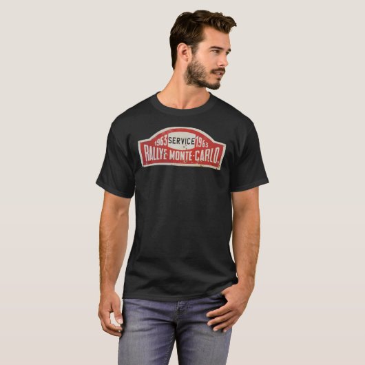 Classy Rallye Monte Carlo Design Essential T-Shirt (Voorkant volledig)