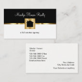 Classy Real Estate Agency Visitekaartje (Voorkant / Achterkant)