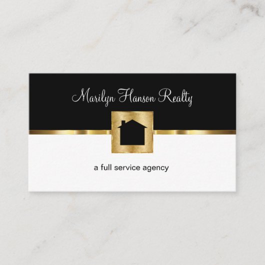 Classy Real Estate Agency Visitekaartje (Voorkant)