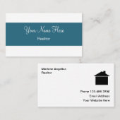  Classy Real Estate Business Cards Visitekaartje (Voorkant / Achterkant)