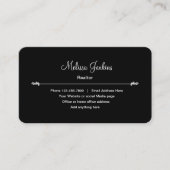 Classy Real Estate Elegant Visitekaartje (Voorkant)