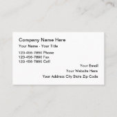 Classy Real Estate Thema Visitekaartje (Achterkant)