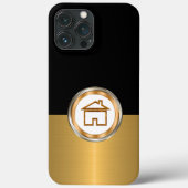 Classy Real Estate Theme Hoesje-Mate iPhone Case (Achterkant)