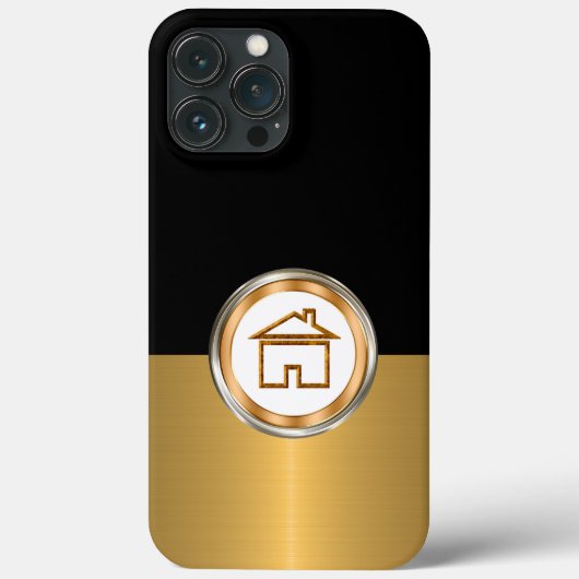 Classy Real Estate Theme Hoesje-Mate iPhone Case (Achterkant)