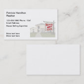 Classy Real Estate Theme Visitekaartje (Voorkant / Achterkant)