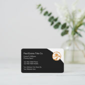 Classy Real Estate Theme Visitekaartjes (Staand voorkant)