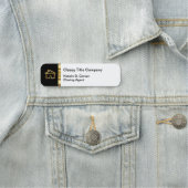 Classy Real Estate Title Company Naamplaatje (In situ)