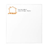 Classy Realtor Real Estate Theme Notitieblok (Voorkant)