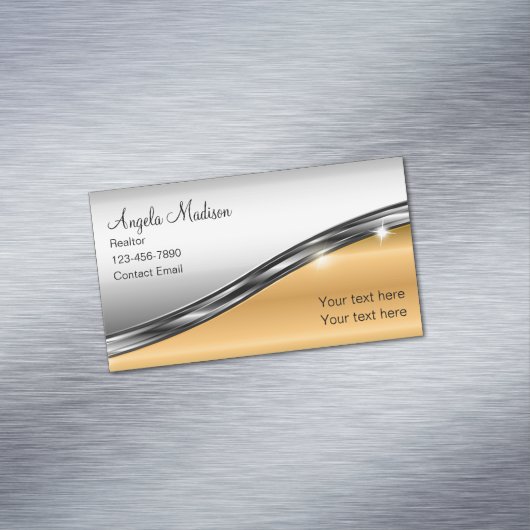 Classy Realtor Unieke Visitekaartjes Magneten (Voorbeeld)