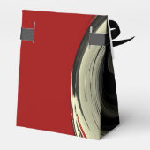 Classy Red Black/Cream>Vierbox Bedankdoosjes (Achterkant)