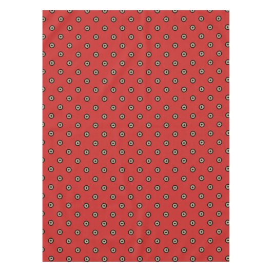 Classy Red en Black Tafelkleed (Voorkant)