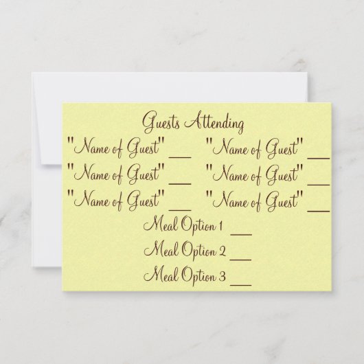 Classy Redneck RSVP (Voorkant)