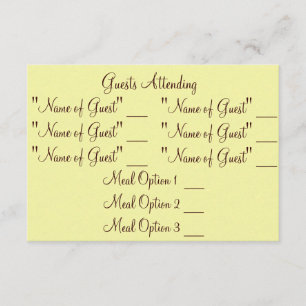 Classy Redneck RSVP Kaartje