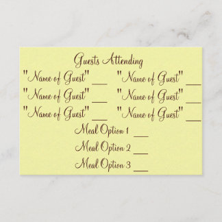 Classy Redneck RSVP Kaartje