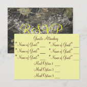 Classy Redneck RSVP Kaartje (Voorkant / Achterkant)