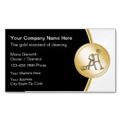 Classy Reiniging Visitekaartje Magneten (Voorkant)