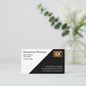 Classy Retail Apotheek Apotheker Visitekaartjes (Staand voorkant)