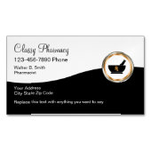 Classy Retail Pharmacy Magnetisch Visitekaartje (Voorkant)