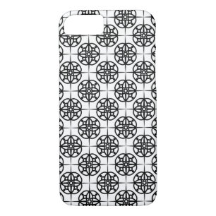 Classy Retro Vibe geometrisch patroon iPhone 8/7 Hoesje