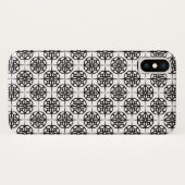Classy Retro Vibe geometrisch patroon Case-Mate iPhone Case (Achterkant (horizontaal))