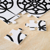 Classy Retro Vibe geometrisch patroon Legpuzzel (Zijkant)