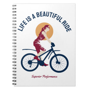 Classy Rider - Het leven is een mooie Ride Notitieboek