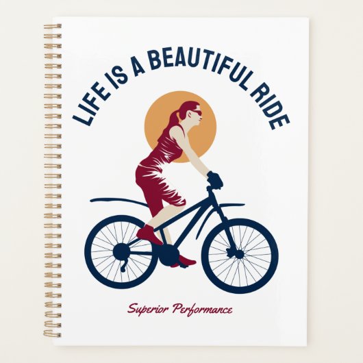 Classy Rider - Het leven is een mooie Ride Planner (Voorkant)