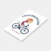 Classy Rijder - Leven is een Mooie Rit Post-it® Notes (Schuin)