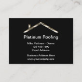 Classy Roofing Construction Visitekaartjes (Voorkant)