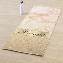 Classy Roos Gold Marble Yogamat