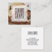 Classy Roos Organic Artisan Soap Company Vierkante Visitekaartje (Voorkant / Achterkant)