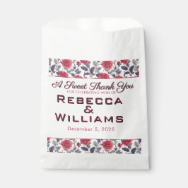 Classy Roos Tuin Thema bruiloft Bedankzakje