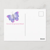 Classy Round Butterflies bedankt voor de enveloppe Briefkaart (Achterkant)