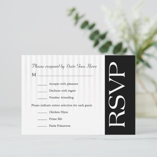  Classy RSVP (Staand voorkant)