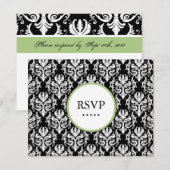 CLASSY RSVP-KAARTEN RSVP KAARTJE (Voorkant / Achterkant)