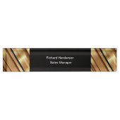 Classy Sales Manager Executive Desk-naamplaatje Naambordje (Voorkant)