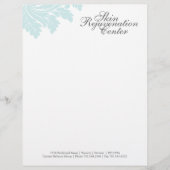 Classy Salon en Spa Letterhead Briefhoofd Ontwerp (Voorkant)