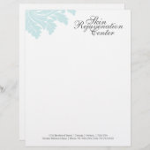 Classy Salon en Spa Letterhead Briefhoofd Ontwerp (Voorkant / Achterkant)