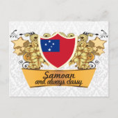 Classy Samoan Briefkaart (Voorkant)