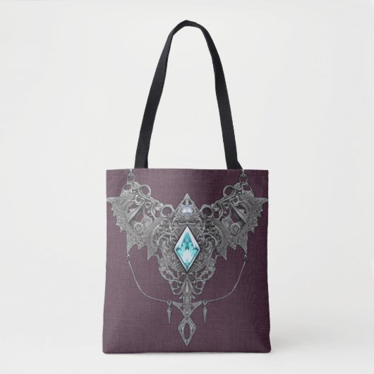 Classy Sapphire: Tote Bag (Voorkant)
