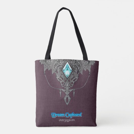 Classy Sapphire: Tote Bag (Achterkant)